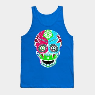 sugar skull of death ecopop Tank Top